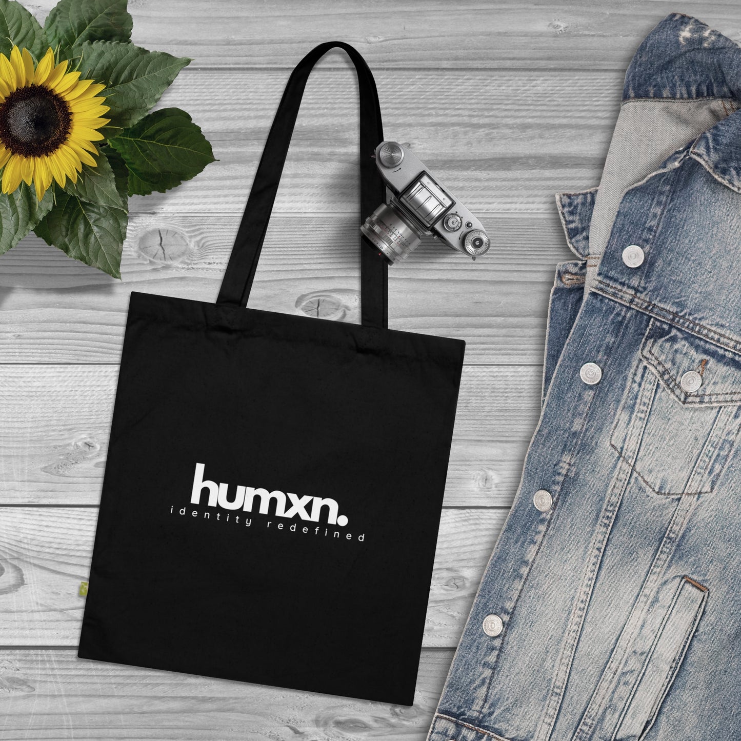 humxn. organic cotton tote bag