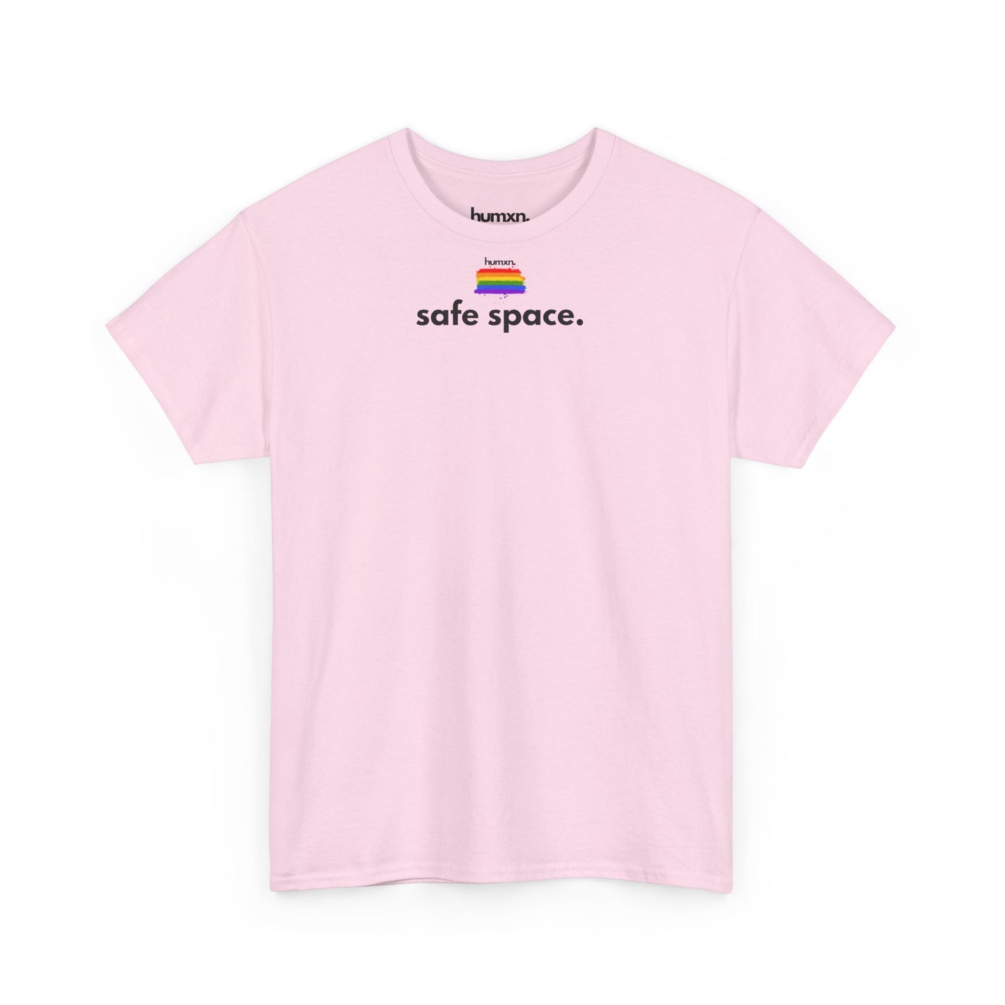 unisex humxn. t-shirt pride collection "safe space" 100% heavy cotton