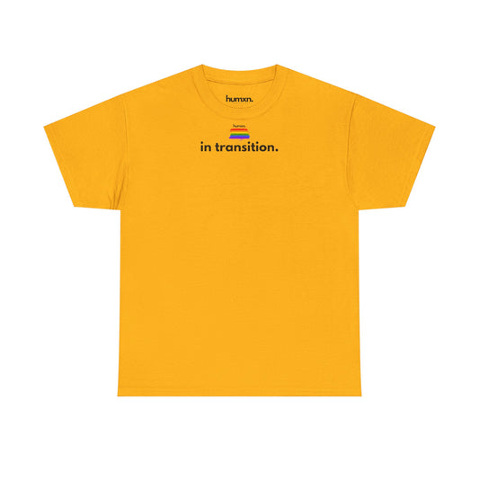 unisex humxn. t-shirt pride collection "in transition" 100% heavy cotton