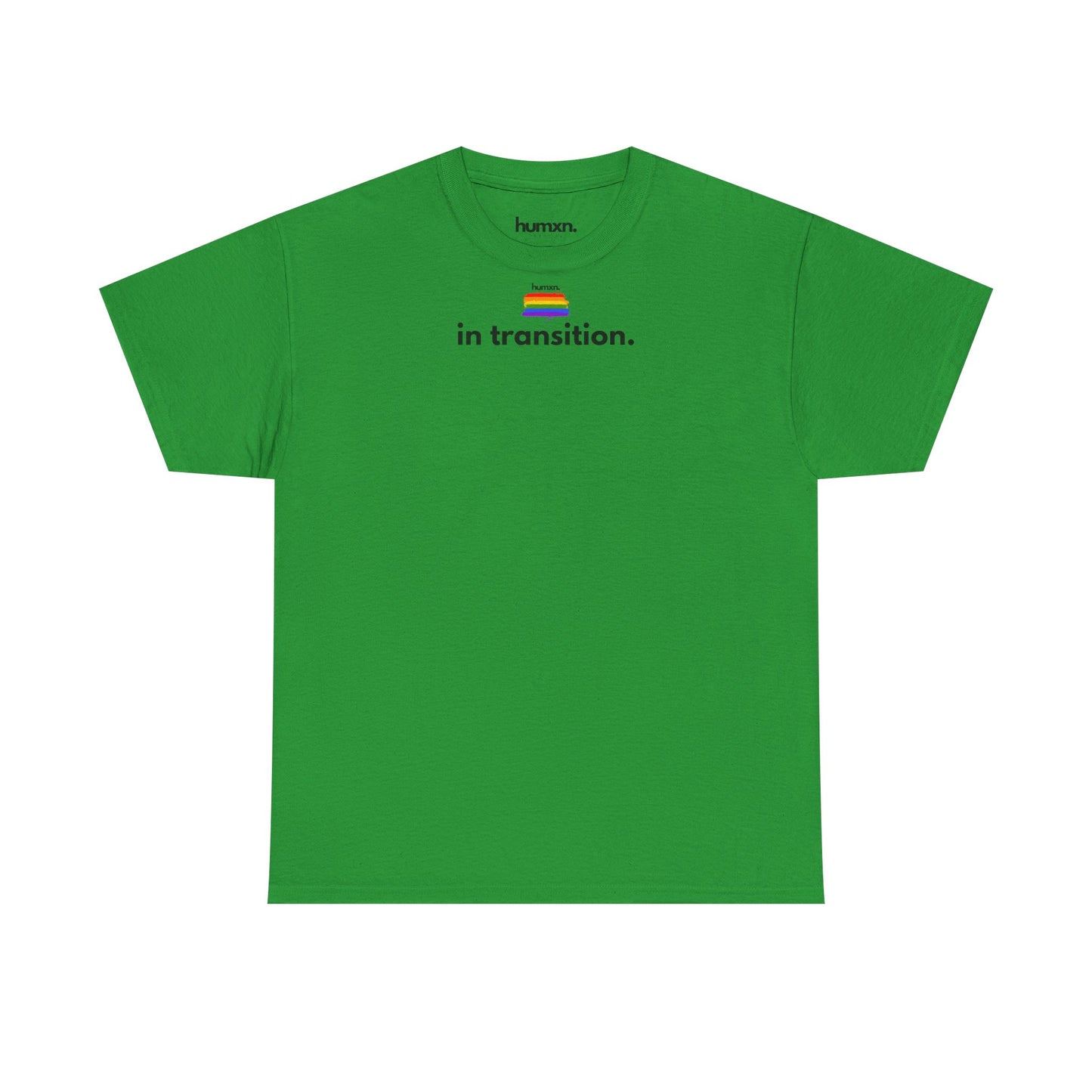 unisex humxn. t-shirt pride collection "in transition" 100% heavy cotton